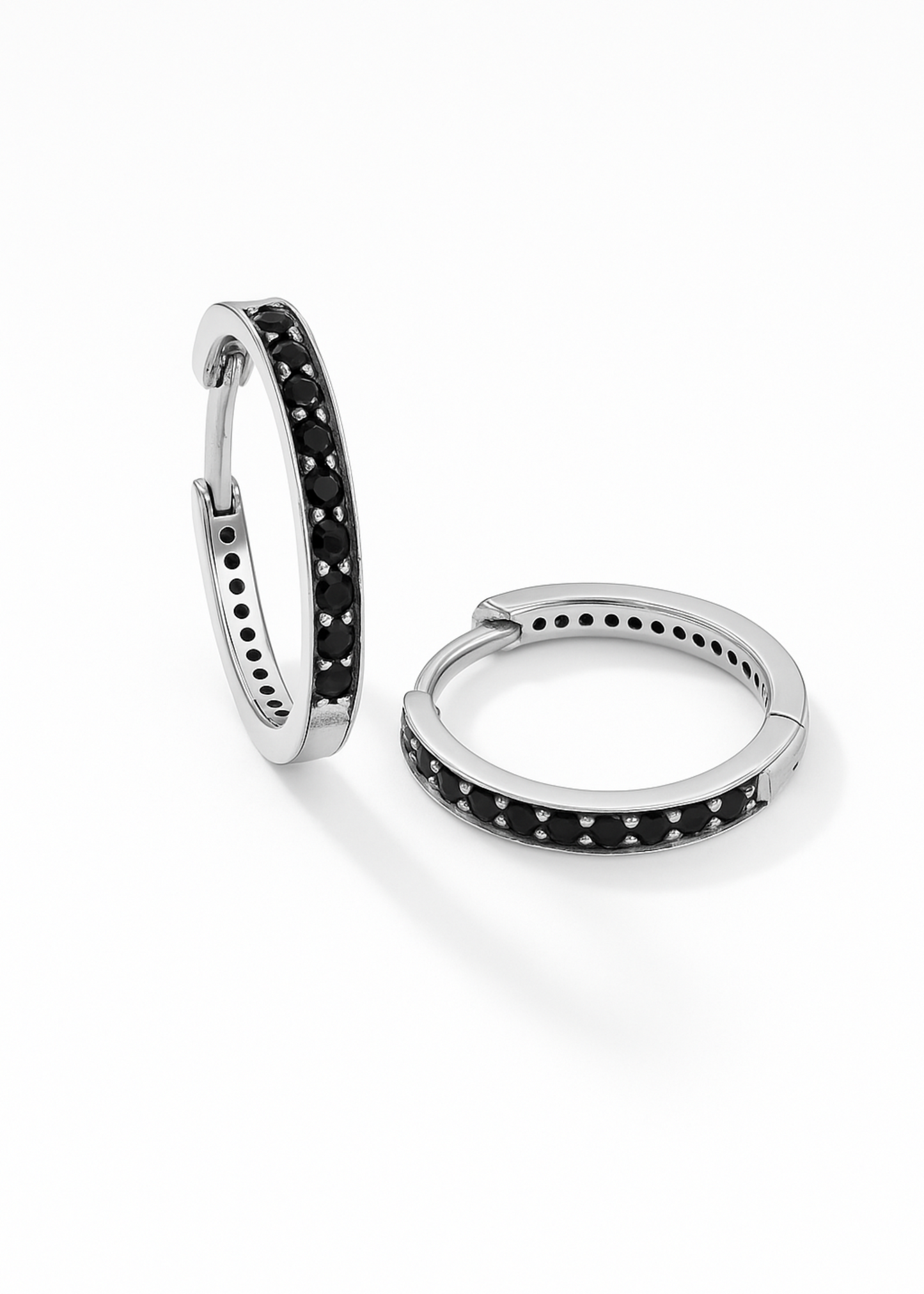 Noir Halo-925 Sterling Silver