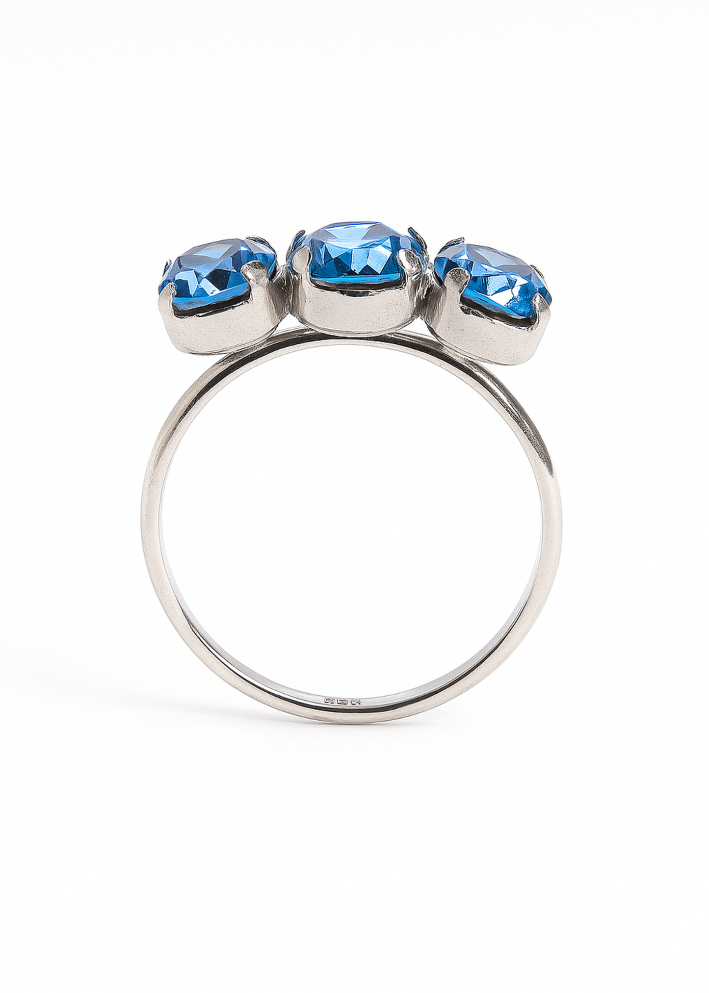 Azure Radiance Swarovski-925 Sterling Silver