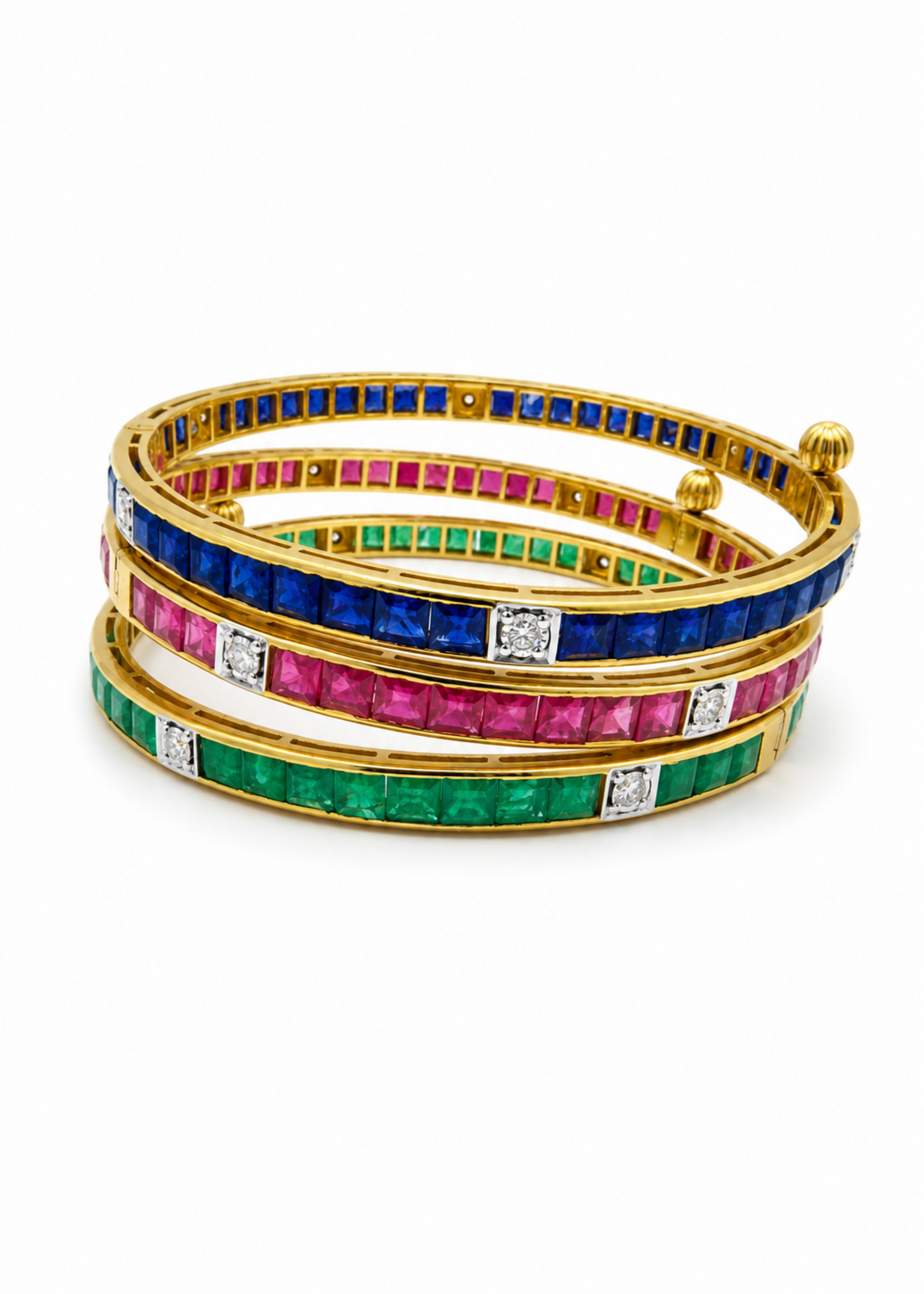 Regal Ruby Tennis Bangle