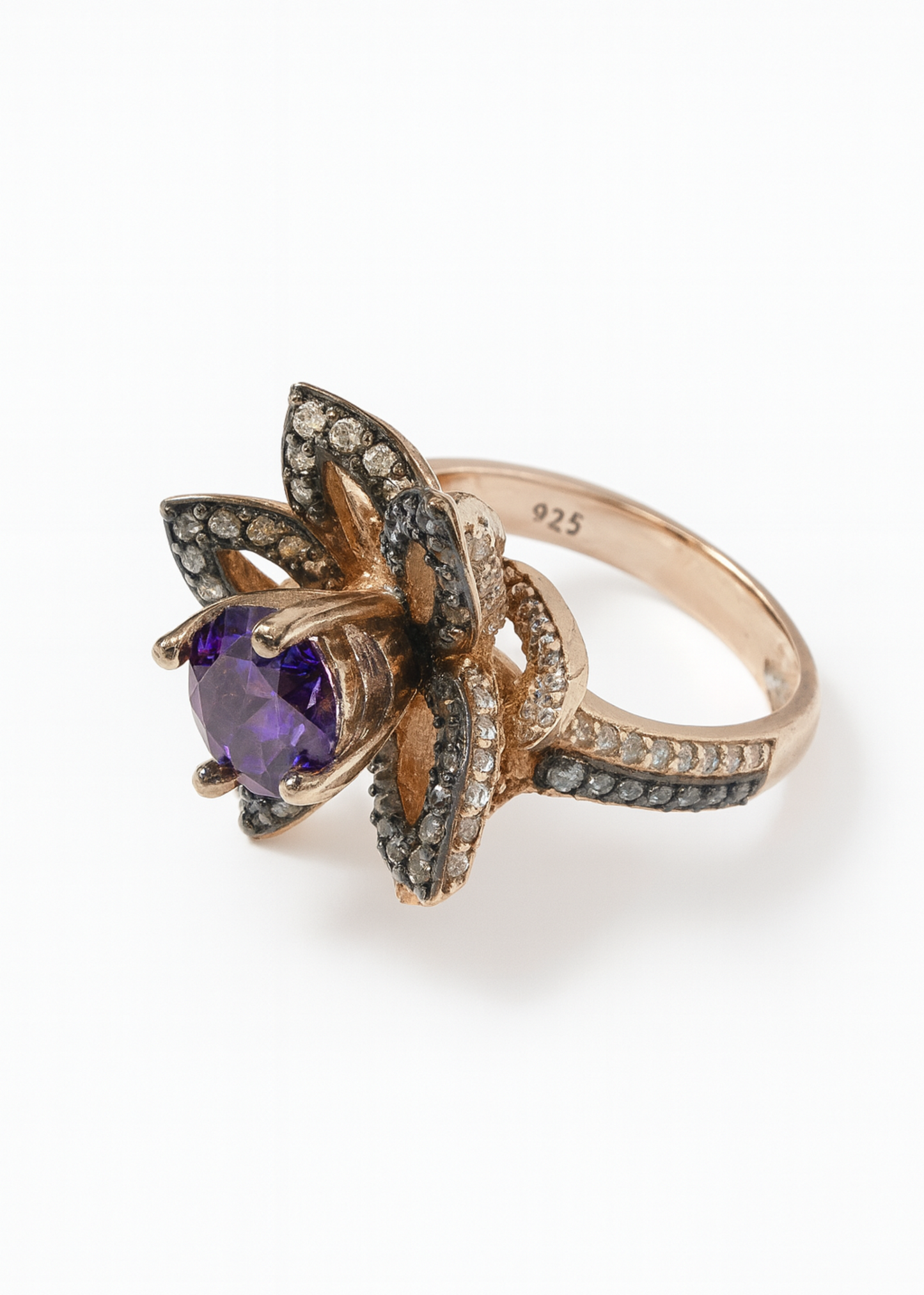 Amethyst Bloom-925 Sterling Silver