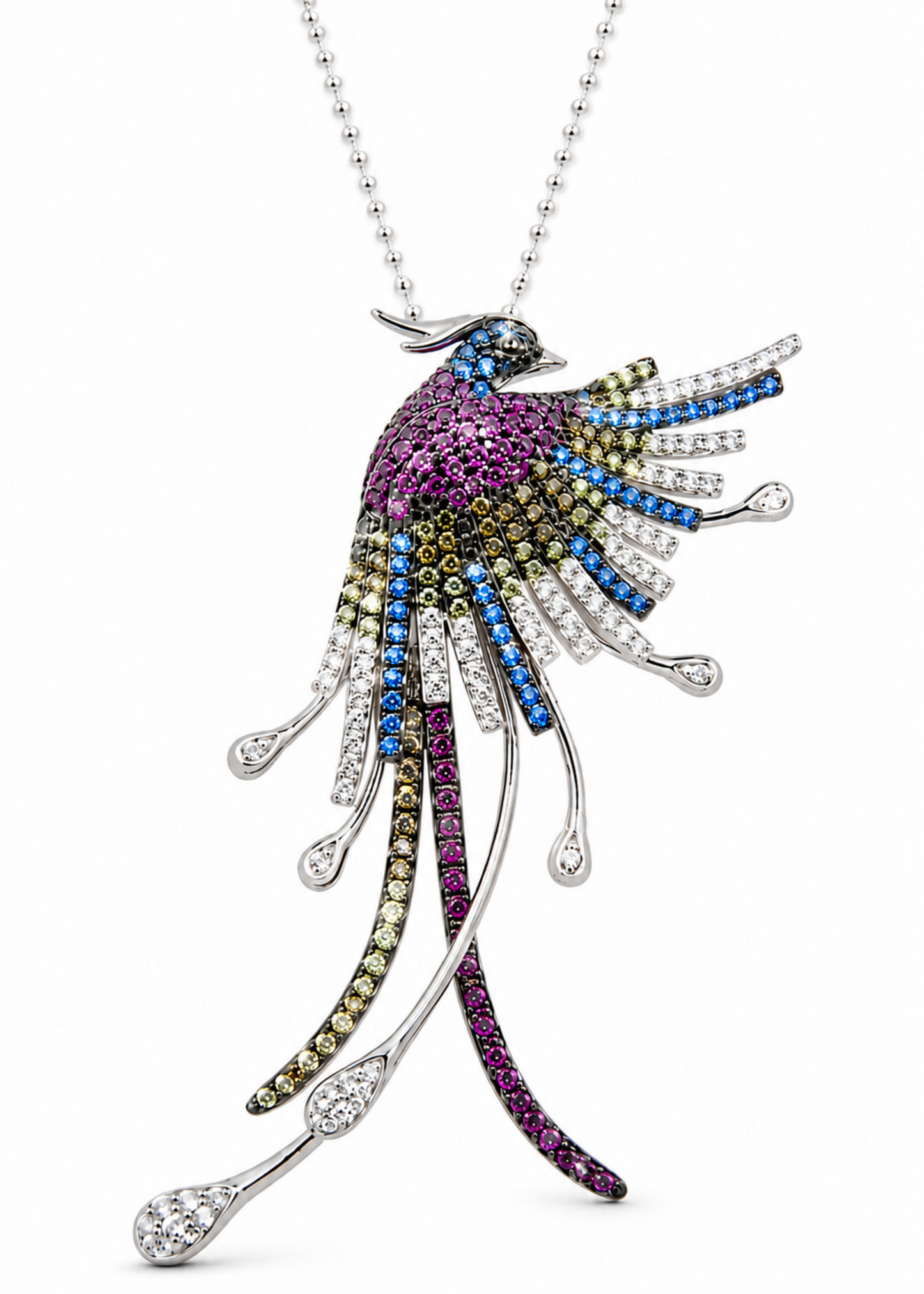Paradise Plume – 925 Sterling Silver
