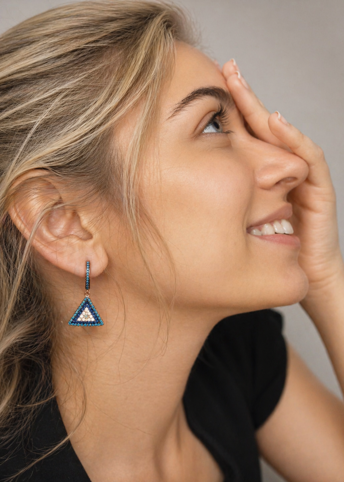 Azure Triangle-925 Sterling Silver