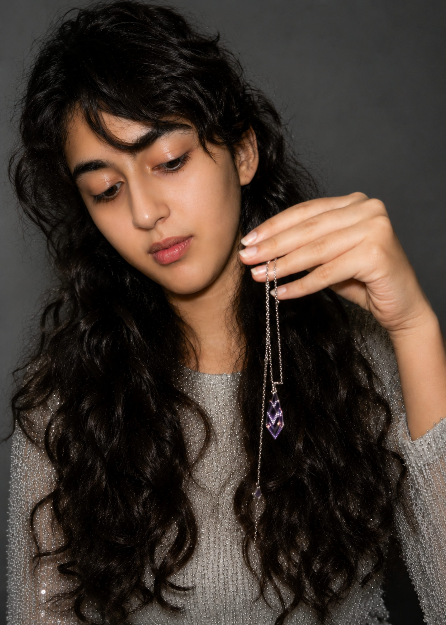 Amethyst Prism– 925 Sterling Silver