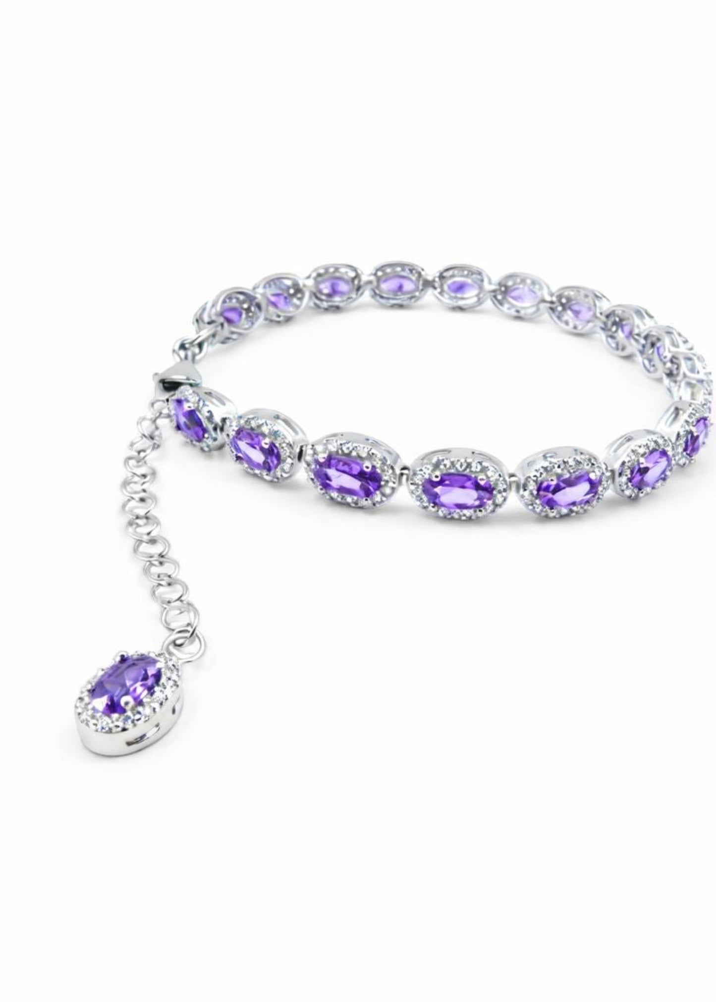 Elegant Amethyst–925 Sterling Silver