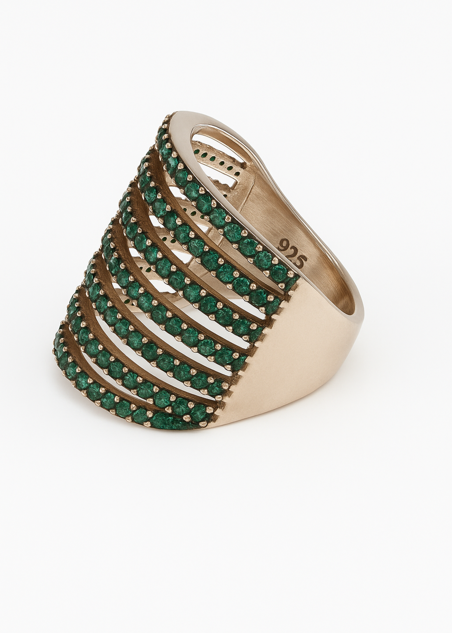 Emerald Eclipse-925 Sterling Silver