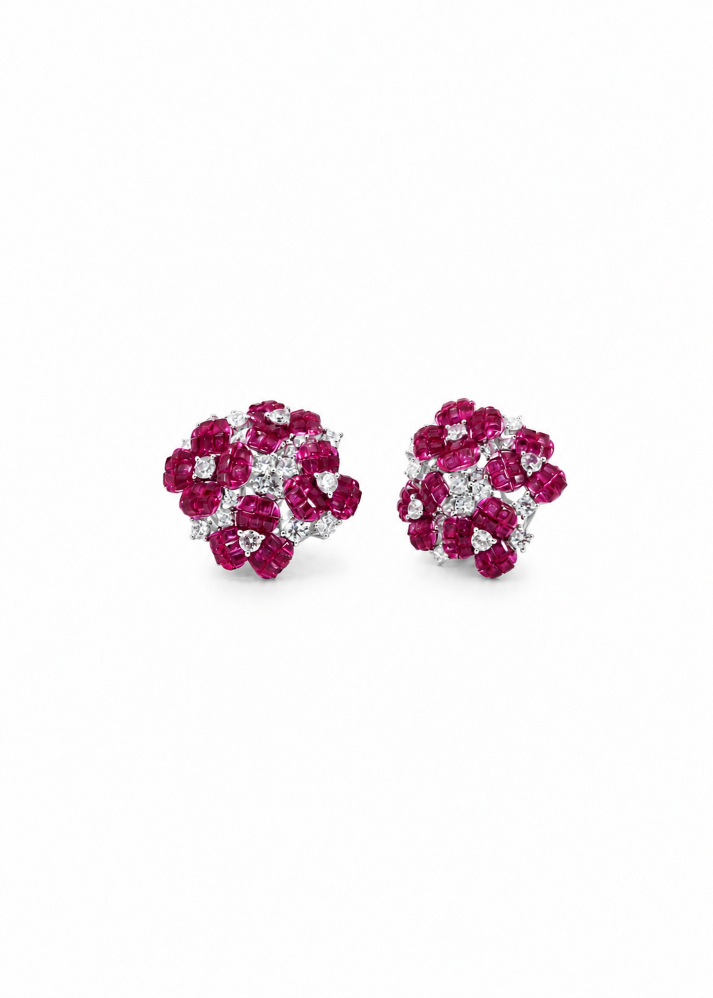 Ruby Blossom-925 Sterling Silver