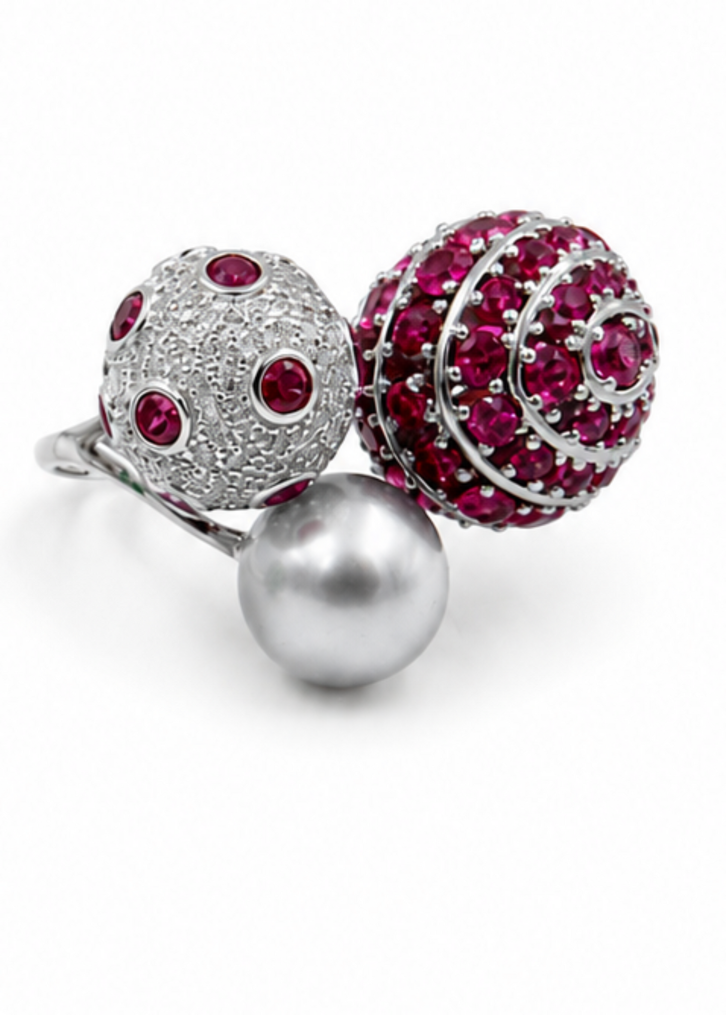 Ruby Pearl-925 Sterling Silver
