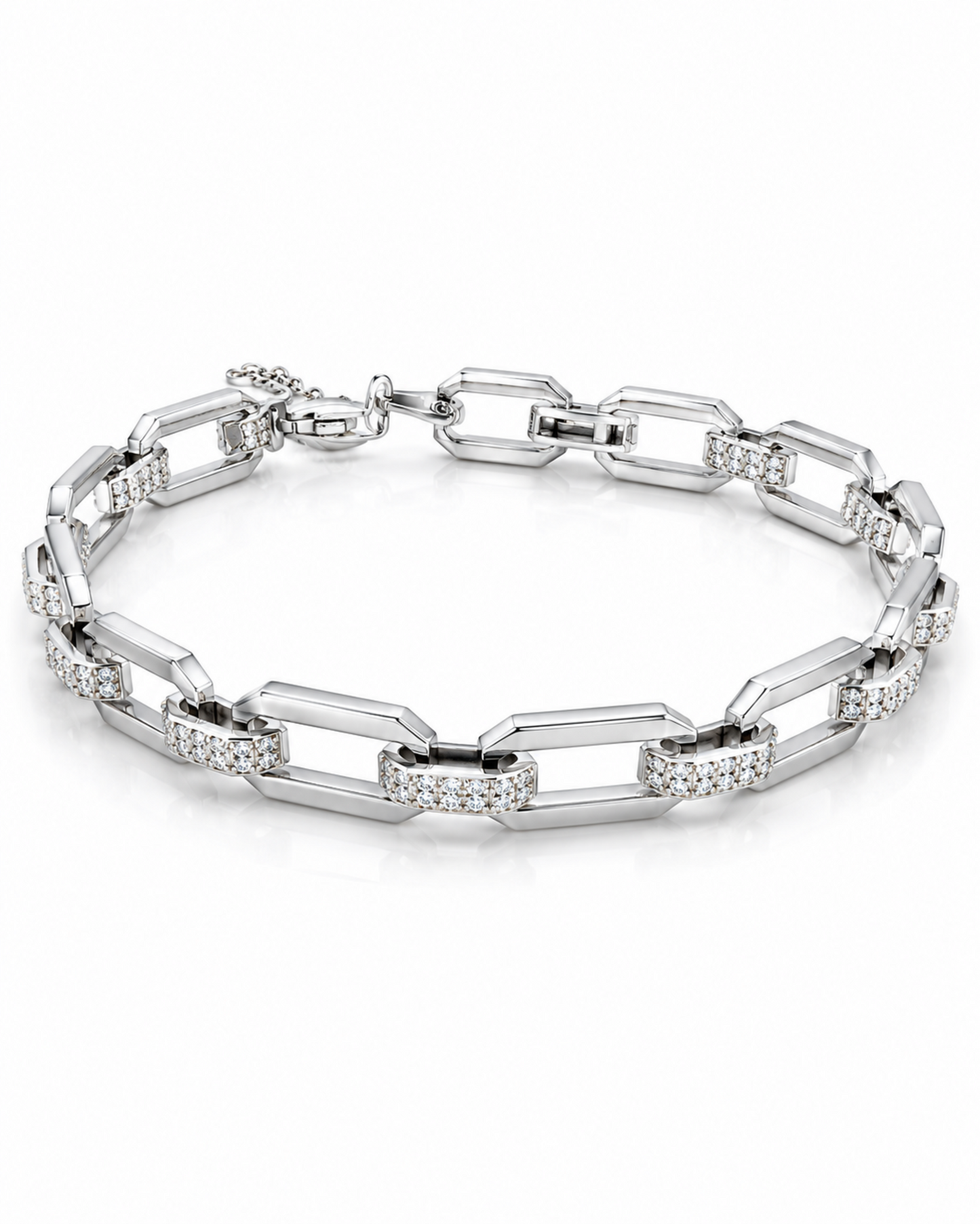 Paperclip Link-925 Sterling Silver
