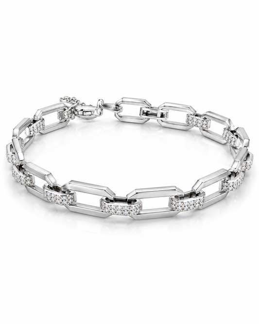 Paperclip Link-925 Sterling Silver