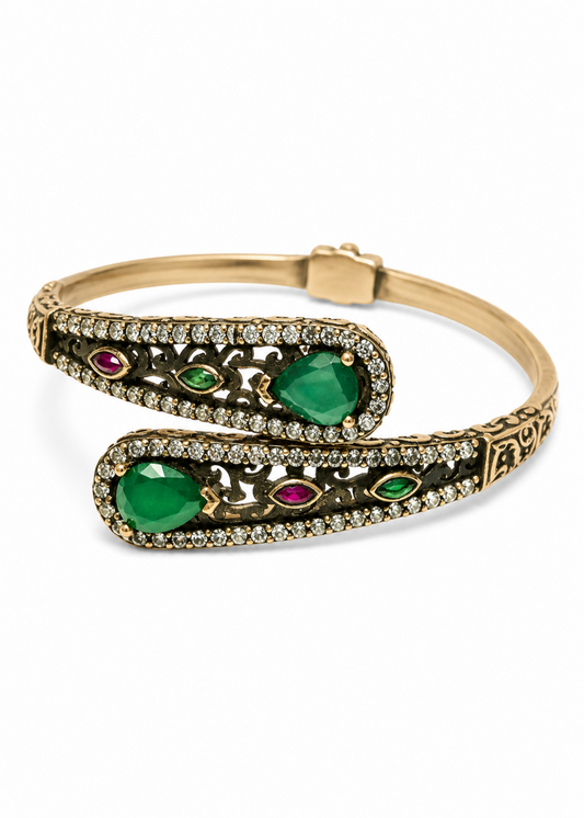 Emerald Heirloom-925 Sterling Silver