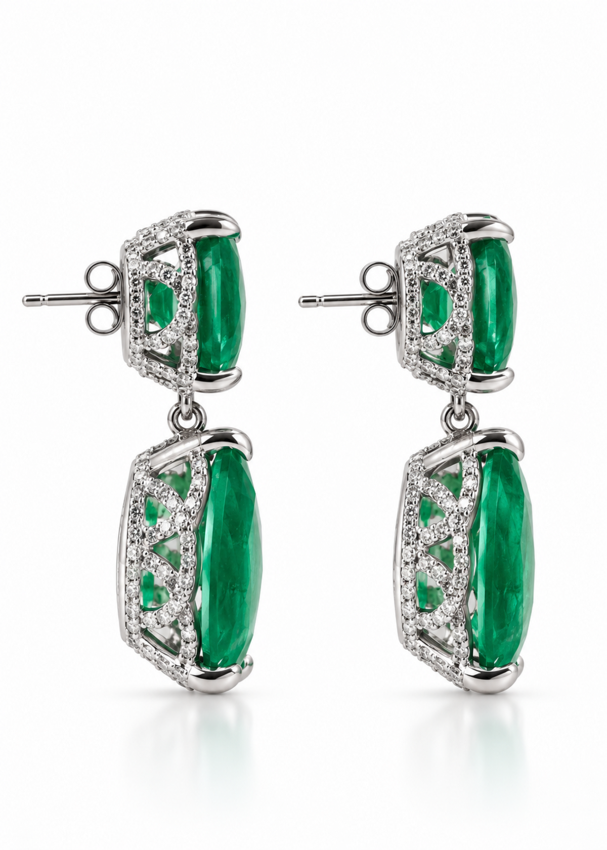 Verdant Teardrop-925 Sterling Silver