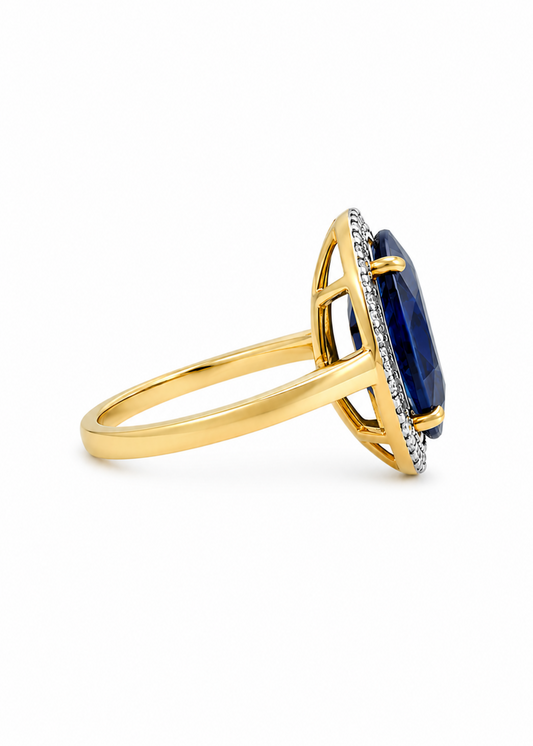 Azurea Sapphire-925 Sterling Silver