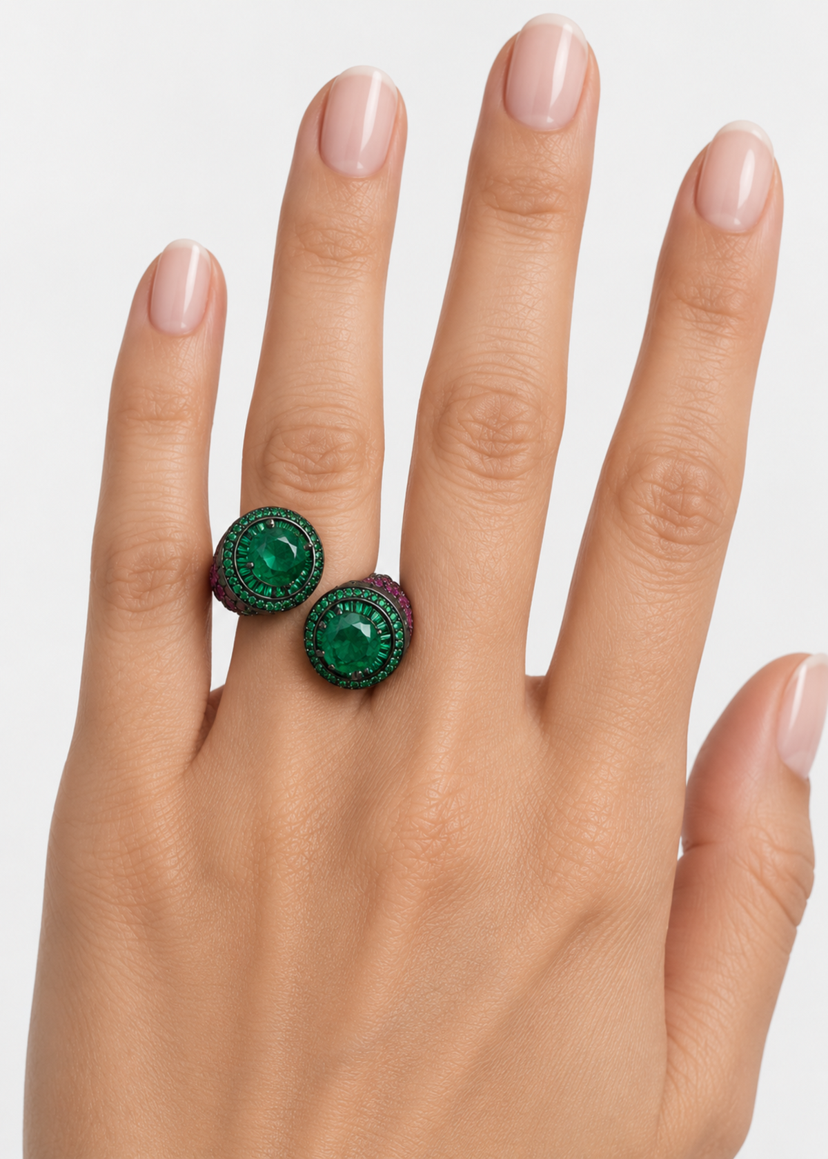 Emerald Rosé-925 Sterling Silver