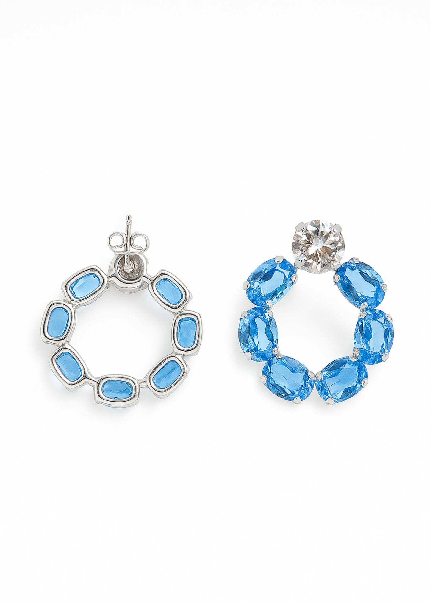 Azure Radiance Swarovski-925 Sterling Silver