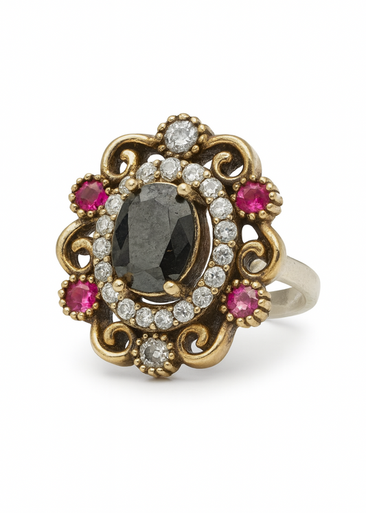 Statement Ring-925 Sterling Silver