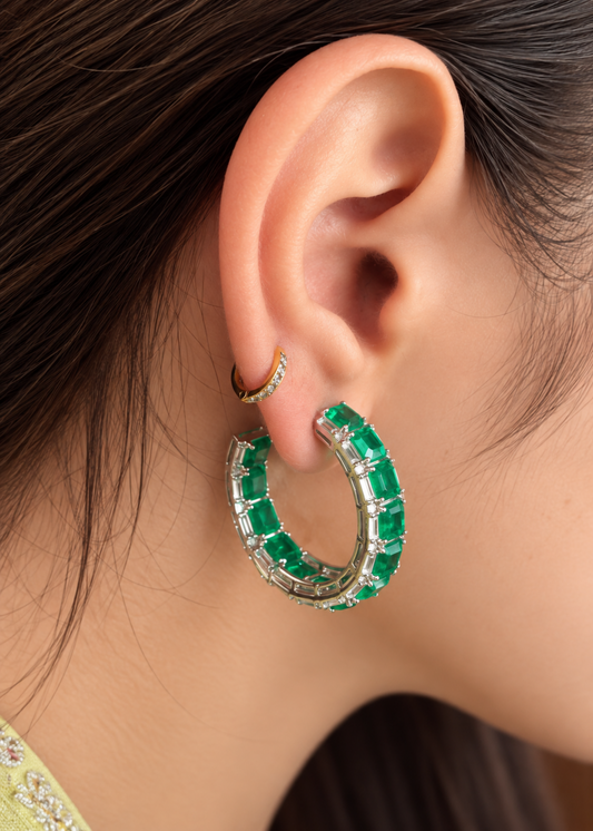 Emerald Radiance-925 Sterling Silver