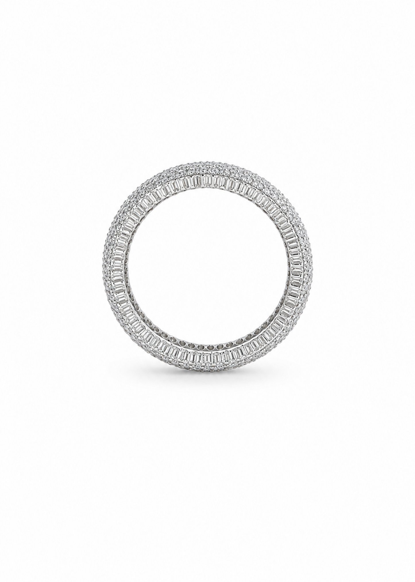 Pavé Band-925 Sterling Silver