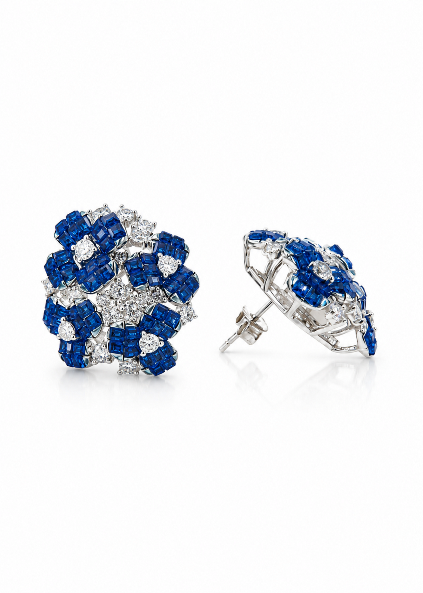 Sapphire Blossom -925 Sterling Silver