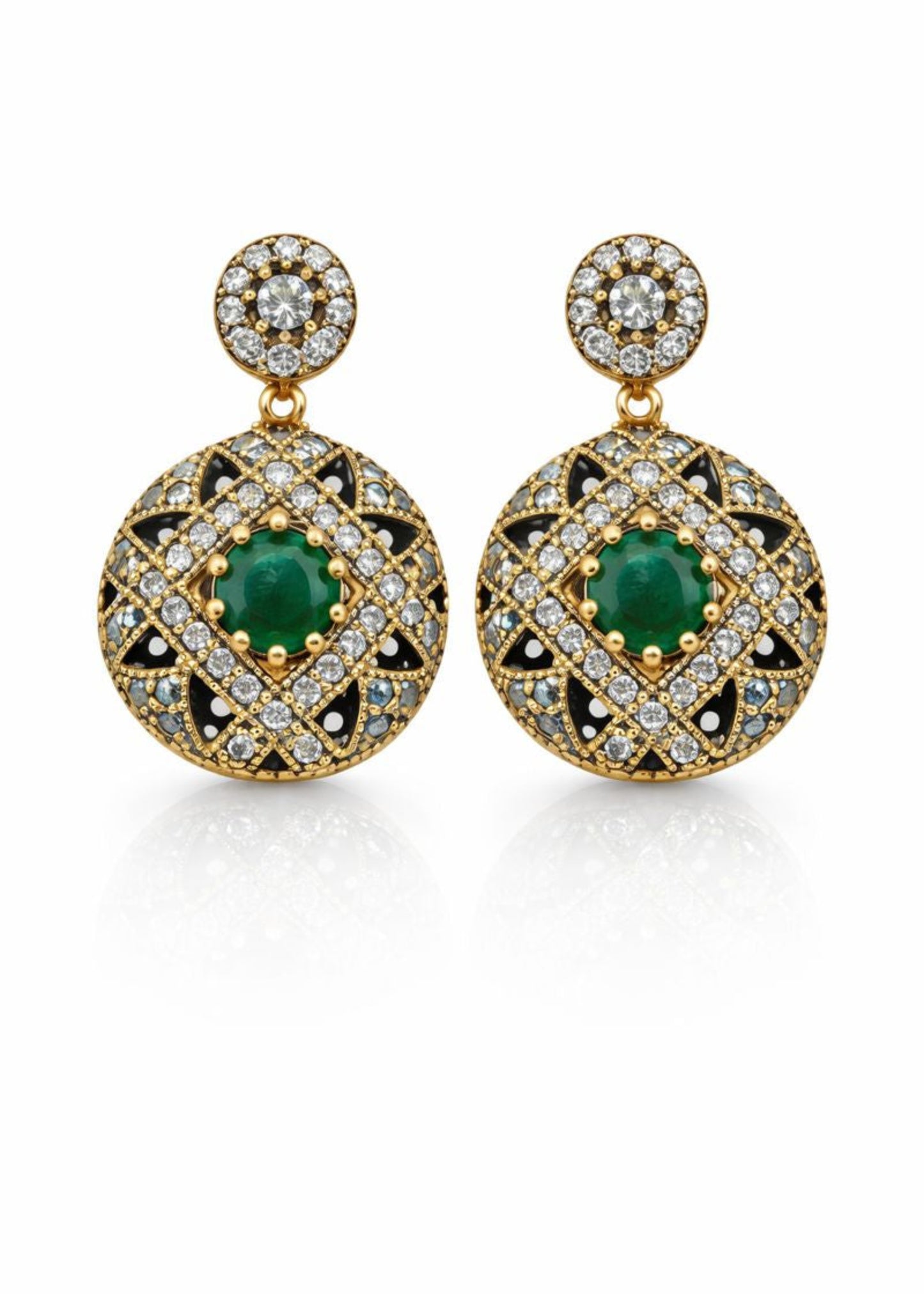 Ornate Verde-925 Sterling Silver