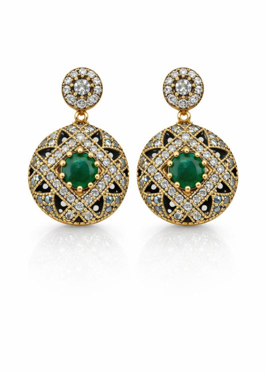 Ornate Verde-925 Sterling Silver