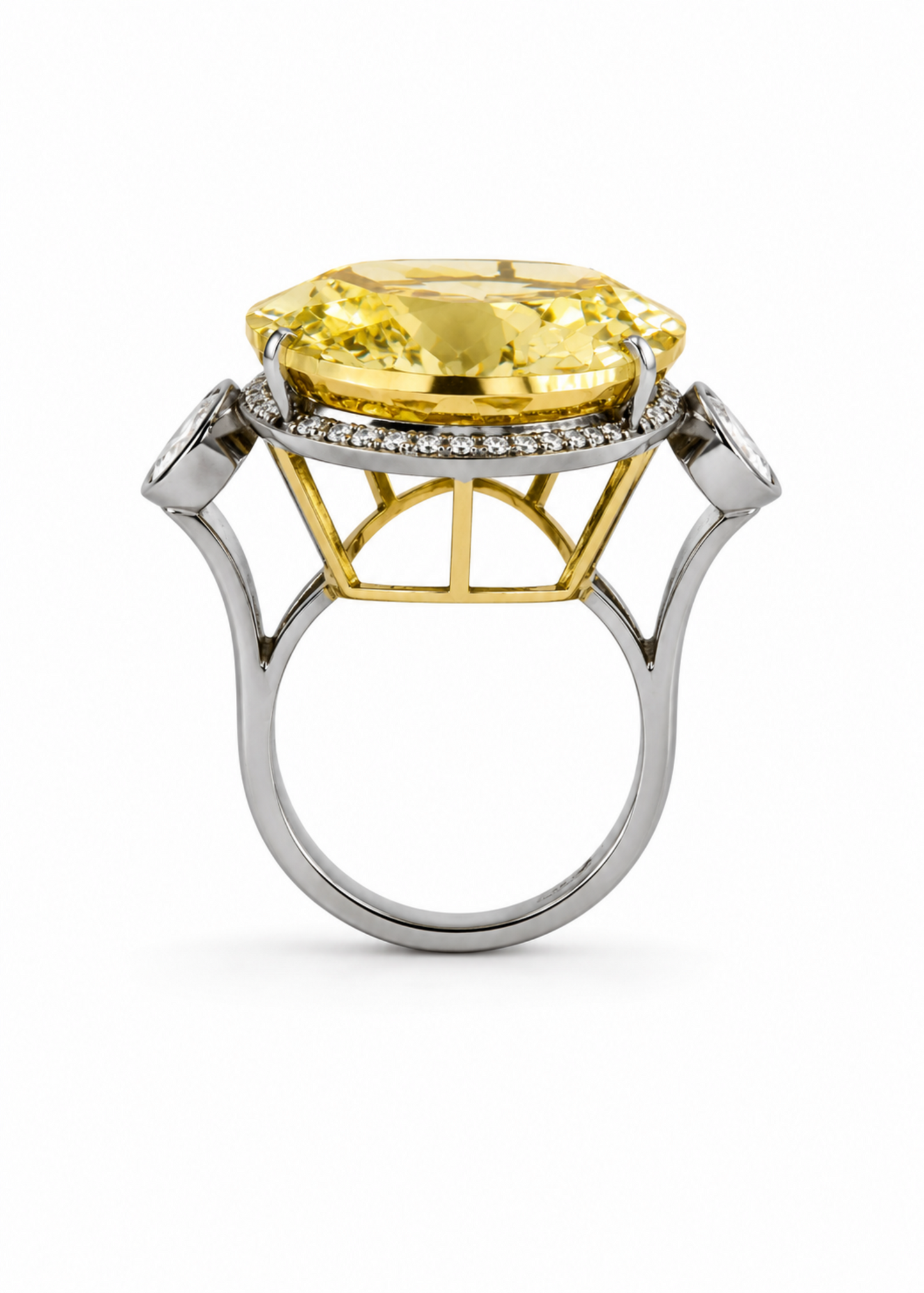 Solenne Yellow Topaz-925 Sterling Silver