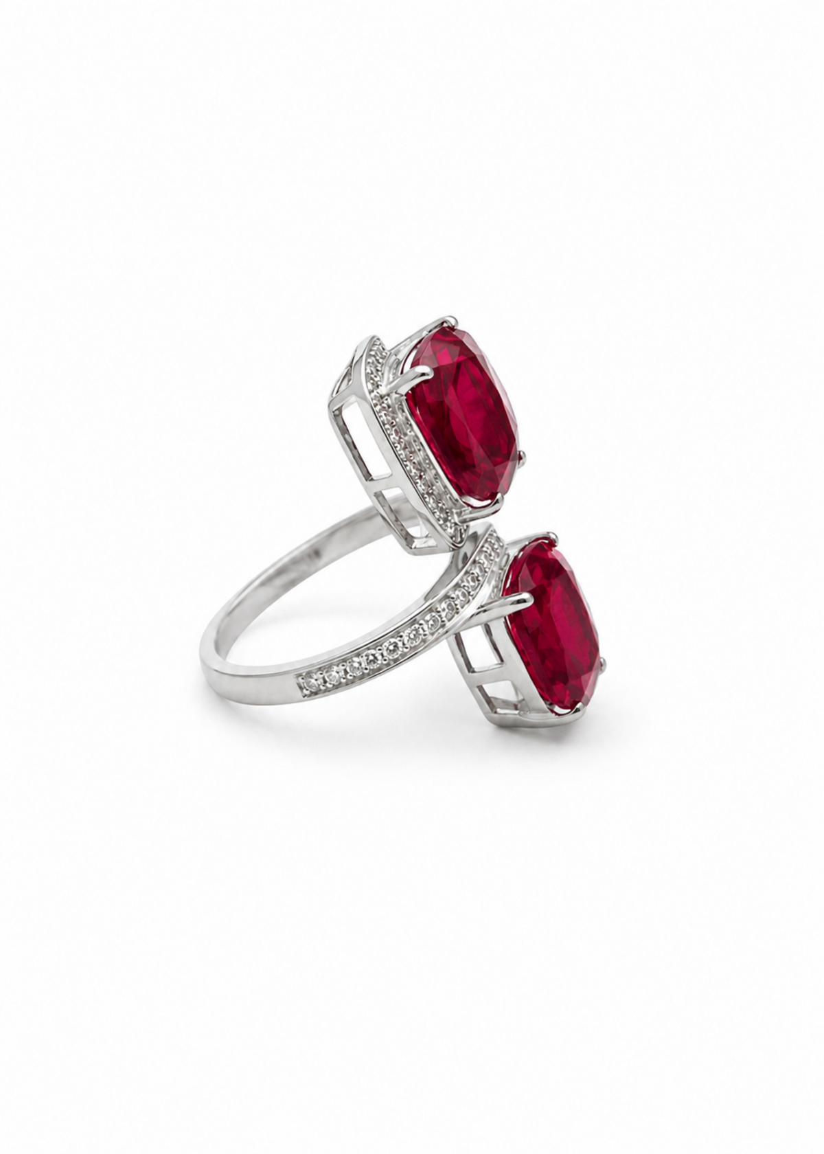 Ruby Duet-925 Sterling Silver