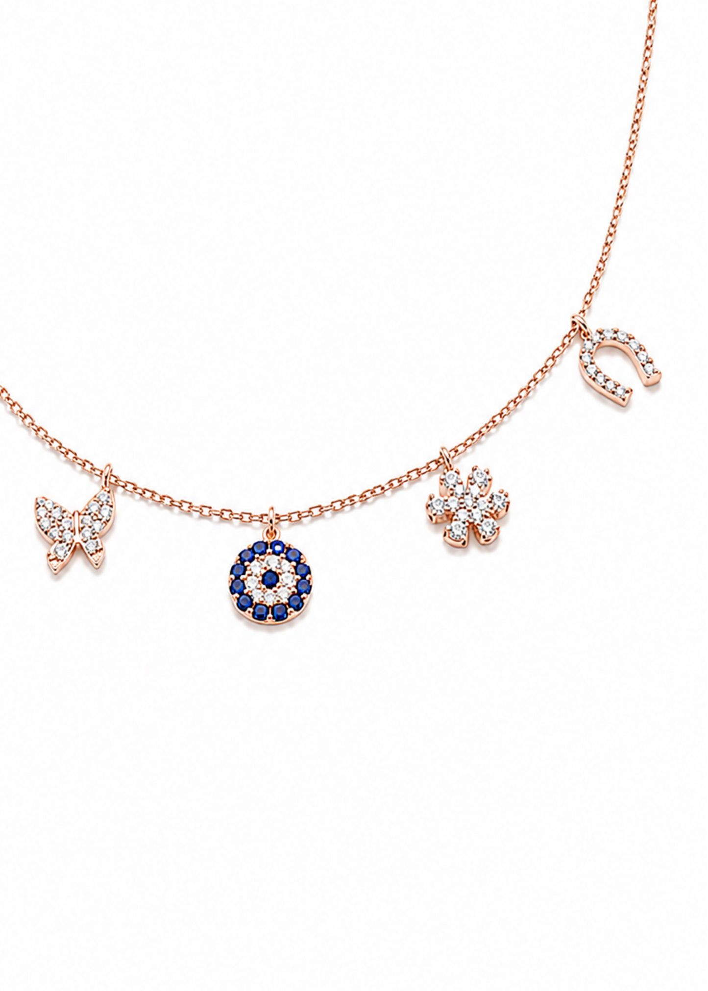 Sıngle eye charm-925 Sterlıng Sılver