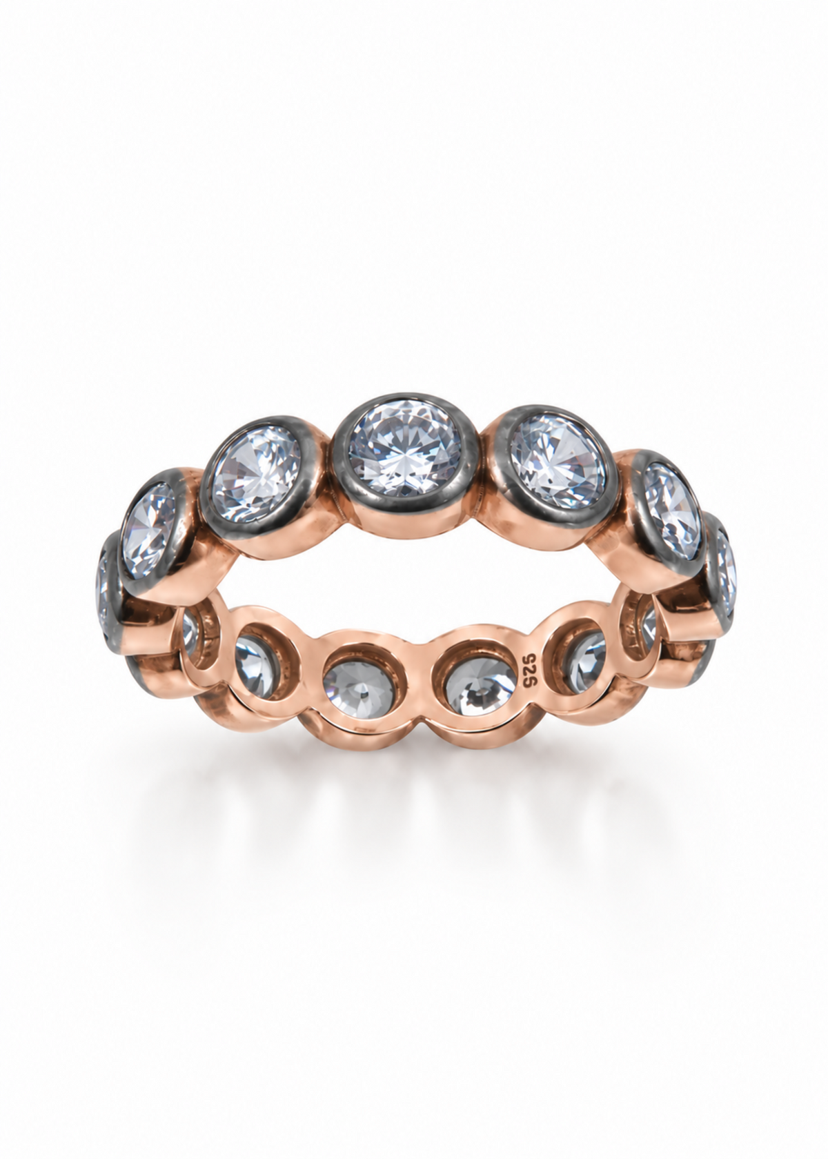 Noir Halo-925 Sterling silver