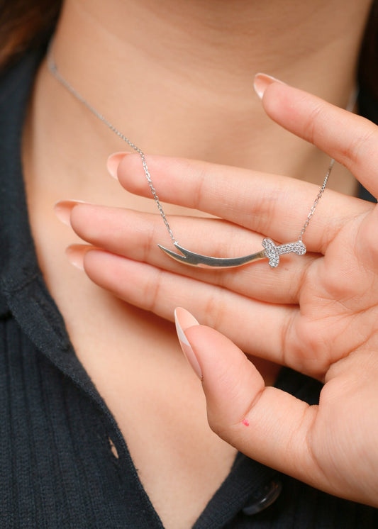 Crescent Blade-925 Sterling Silver