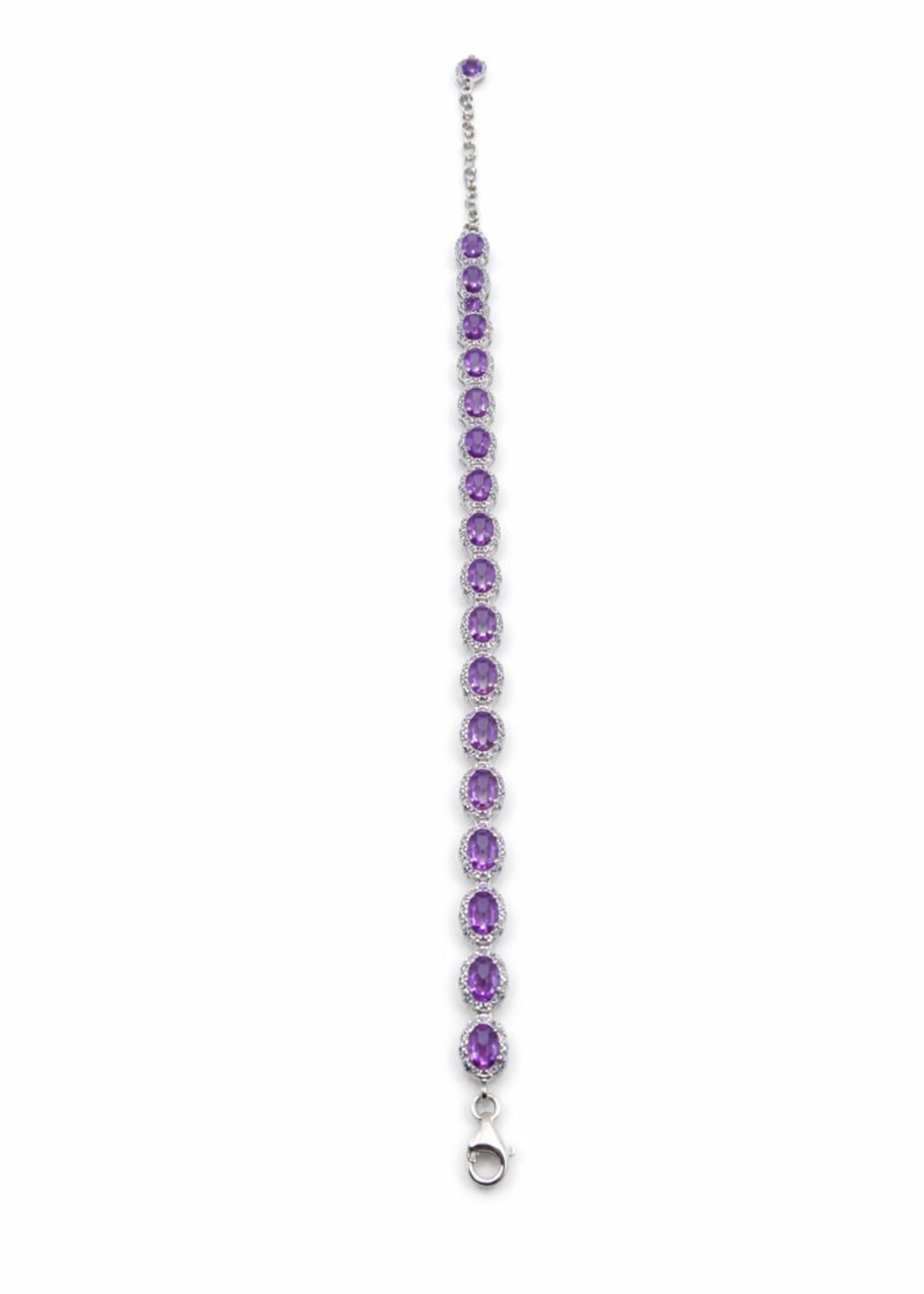 Elegant Amethyst–925 Sterling Silver