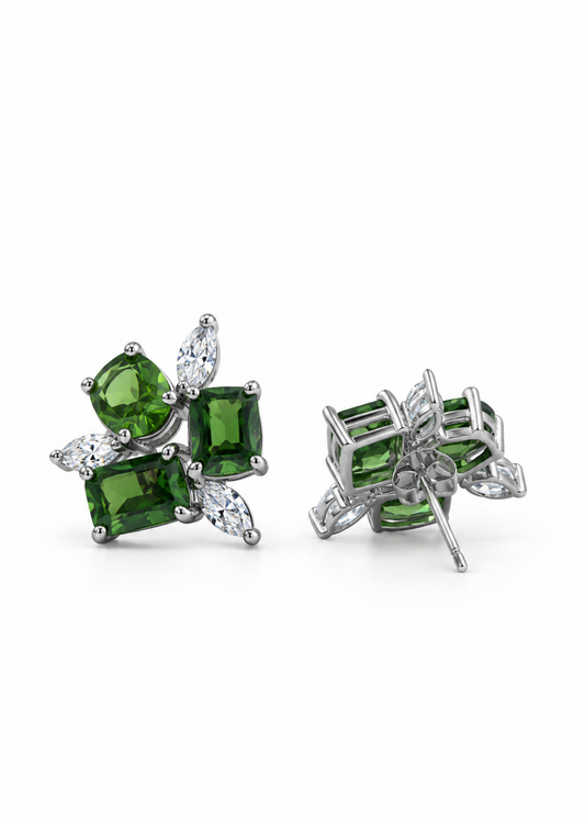 Verdant Mosaic-925 Sterling silver