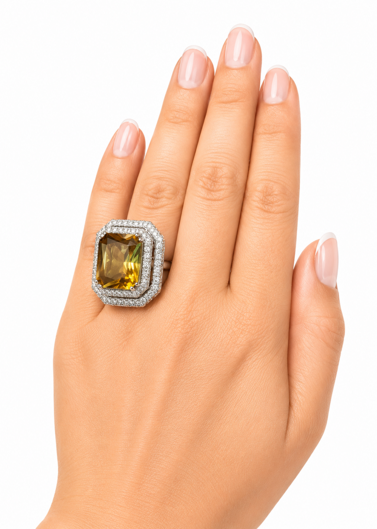 Golden Arora-925 Sterling Silver