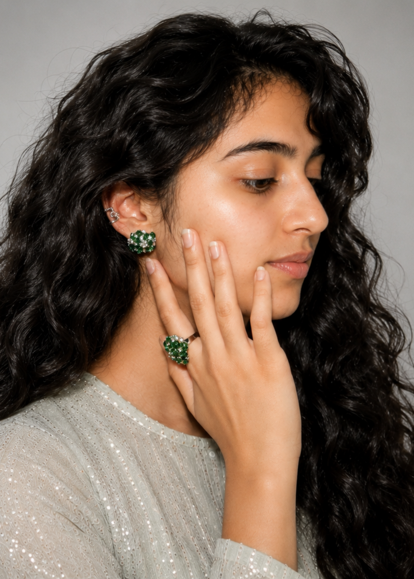 Emerald Garden-925 Sterling Silver