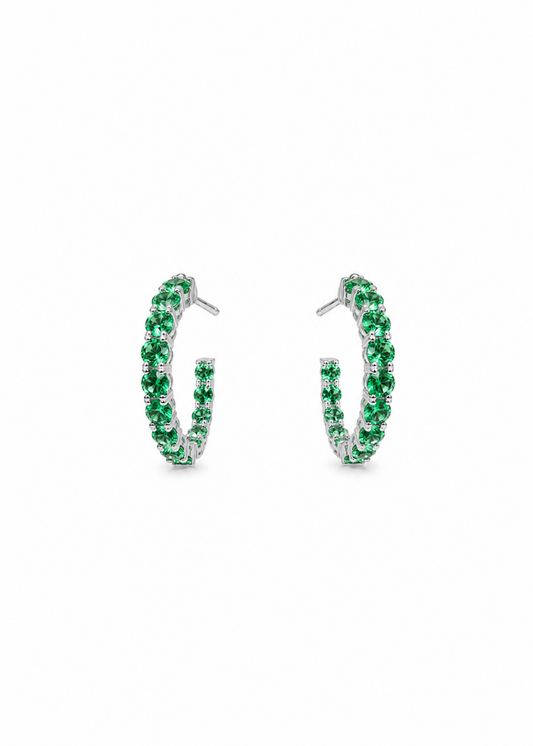 Emerald Radiance– 925 Sterling Silver