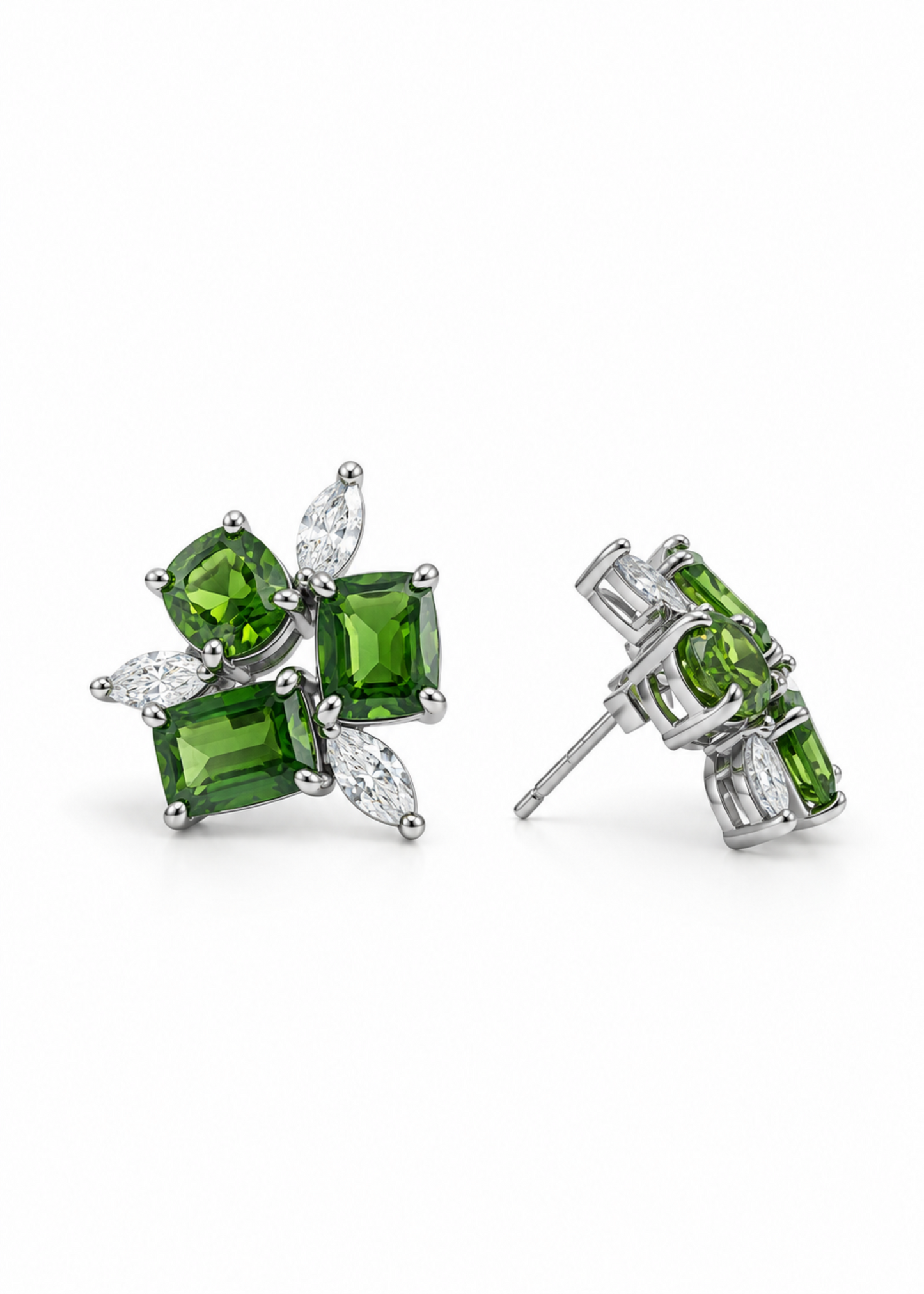 Verdant Mosaic-925 Sterling silver