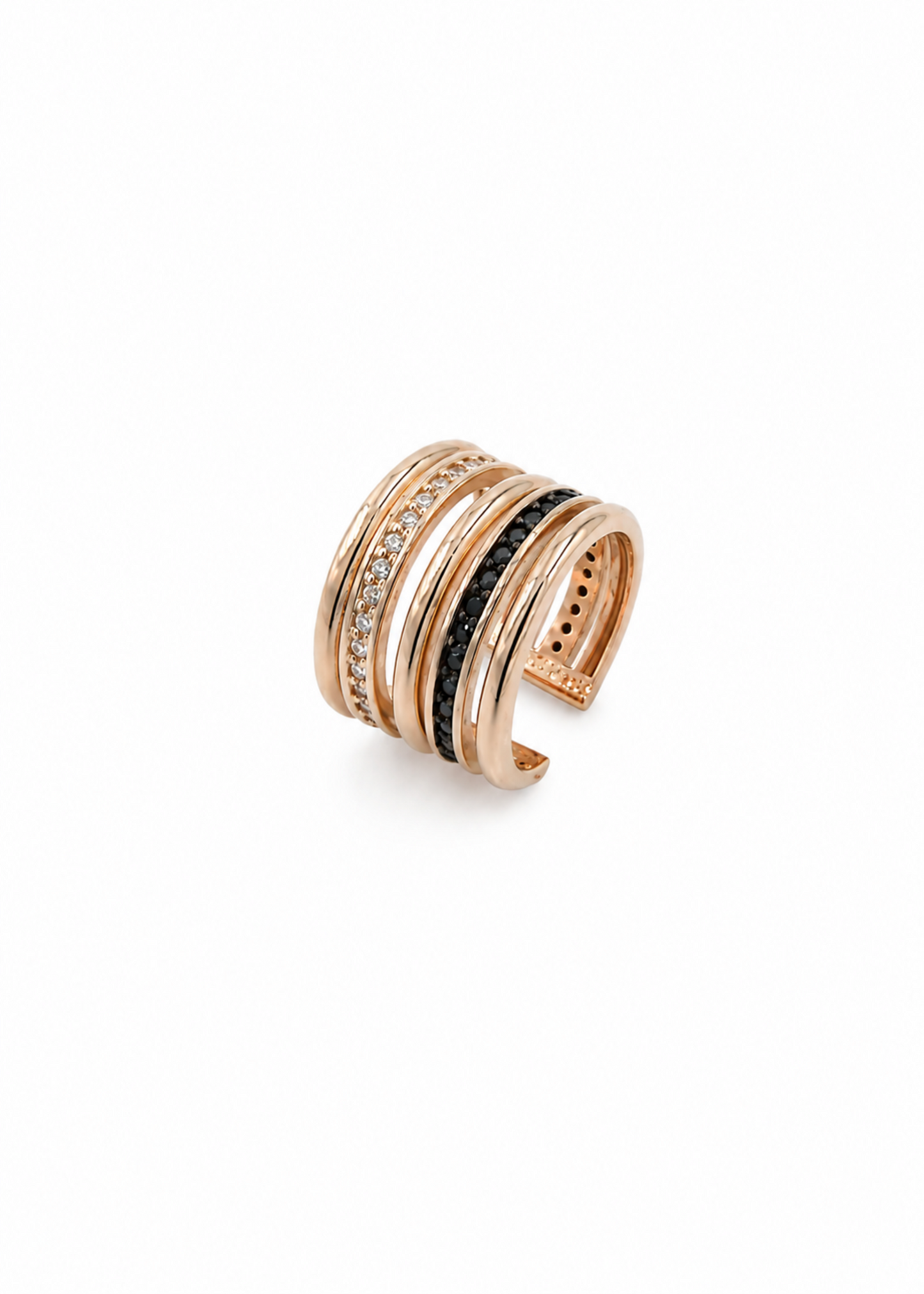 Luxe Multi-Band-925 Sterling Silver