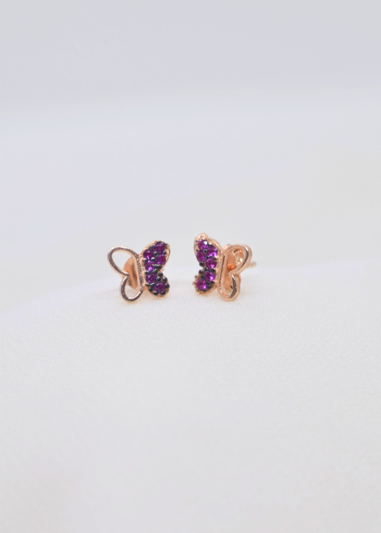 Mini Butterfly Studs– 925 Sterling Silver