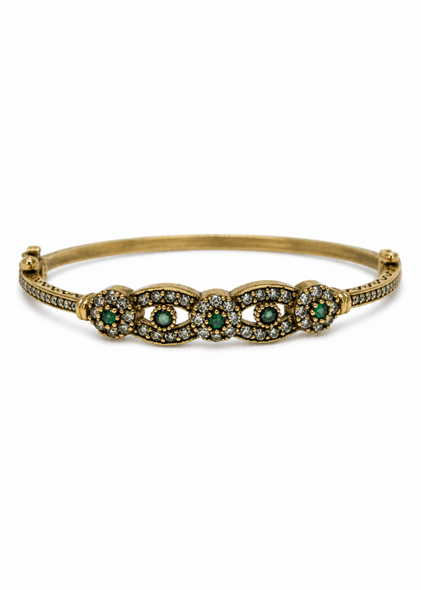 Vintage Emerald-925 Sterling Silver