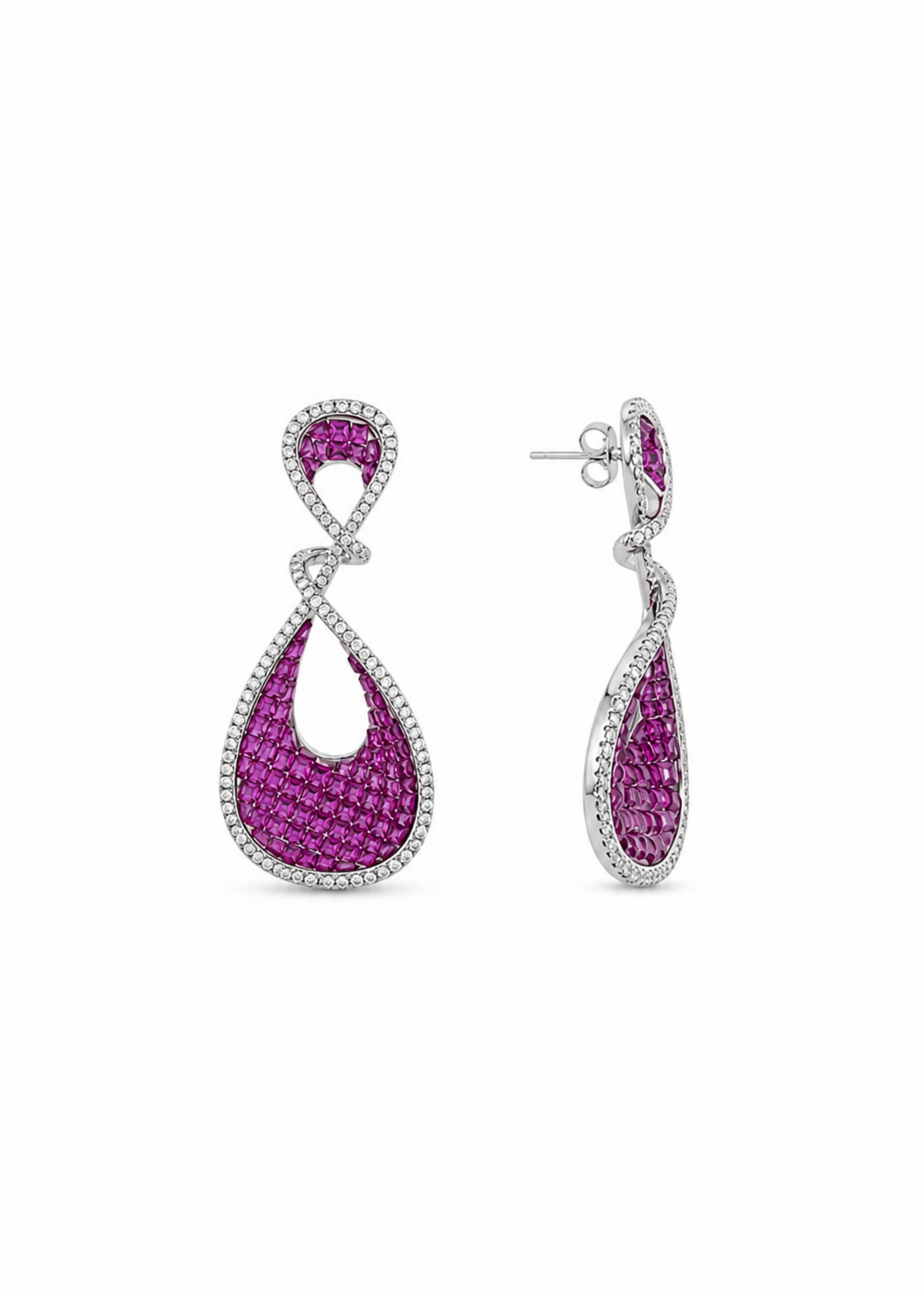 Fuchsia Infinity-925 Sterling Silver
