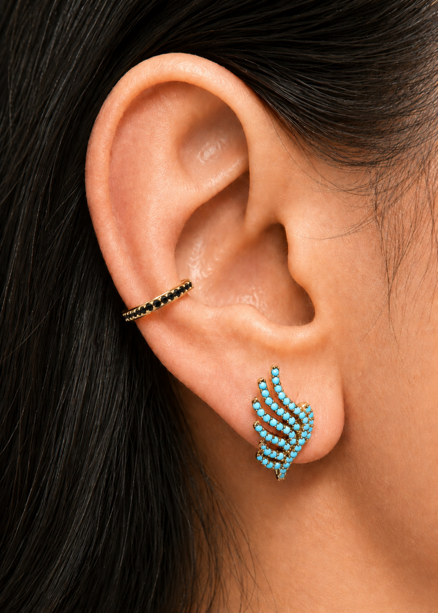 Noir Ear-925 Sterling Silver