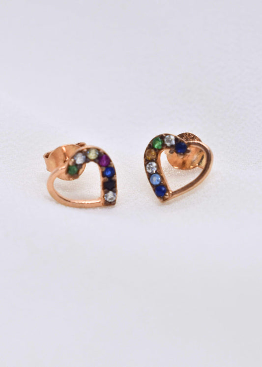 Multicolor Heart – 925 Sterling Silver