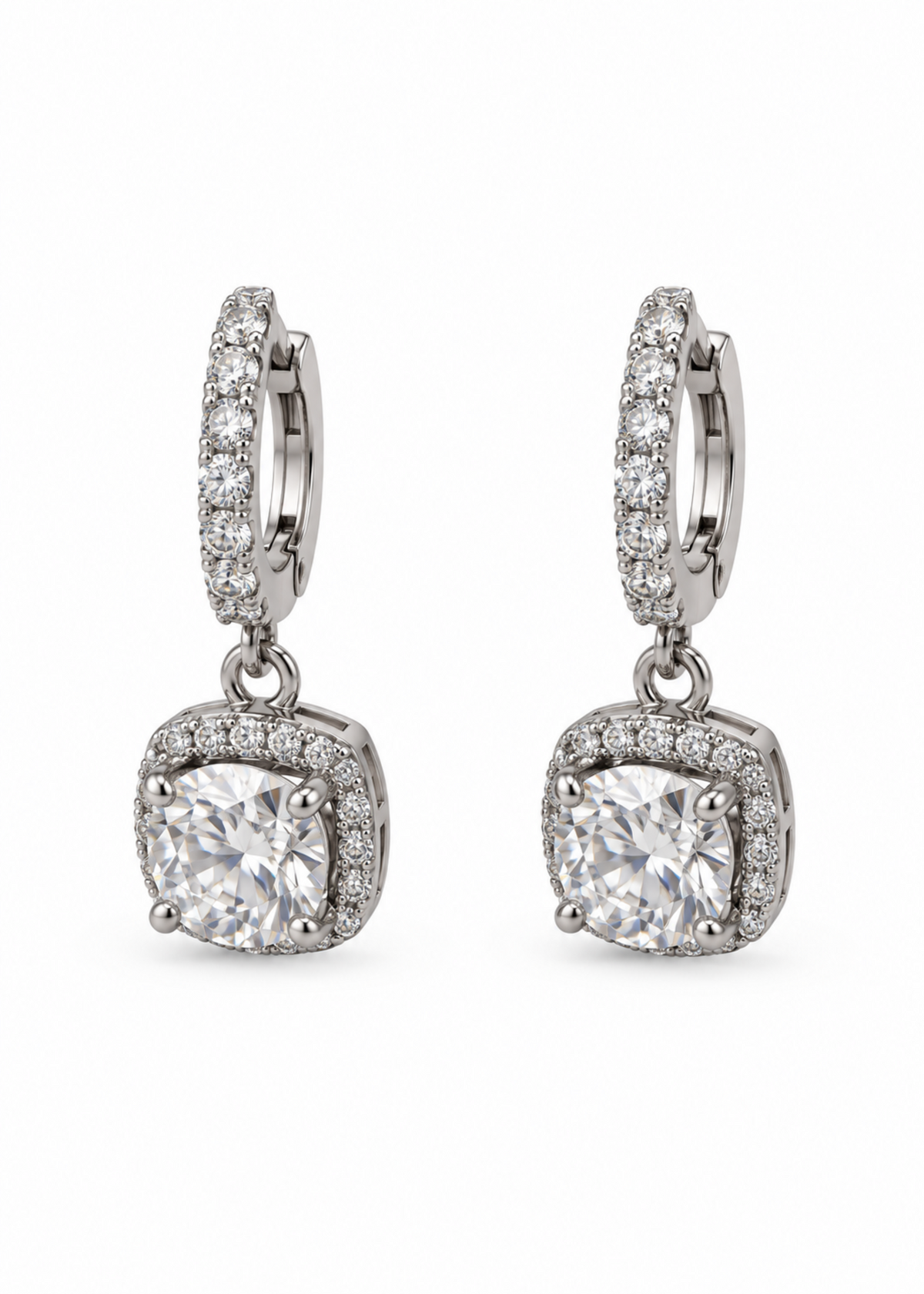Éclat Moissanite-925 Sterling Silver