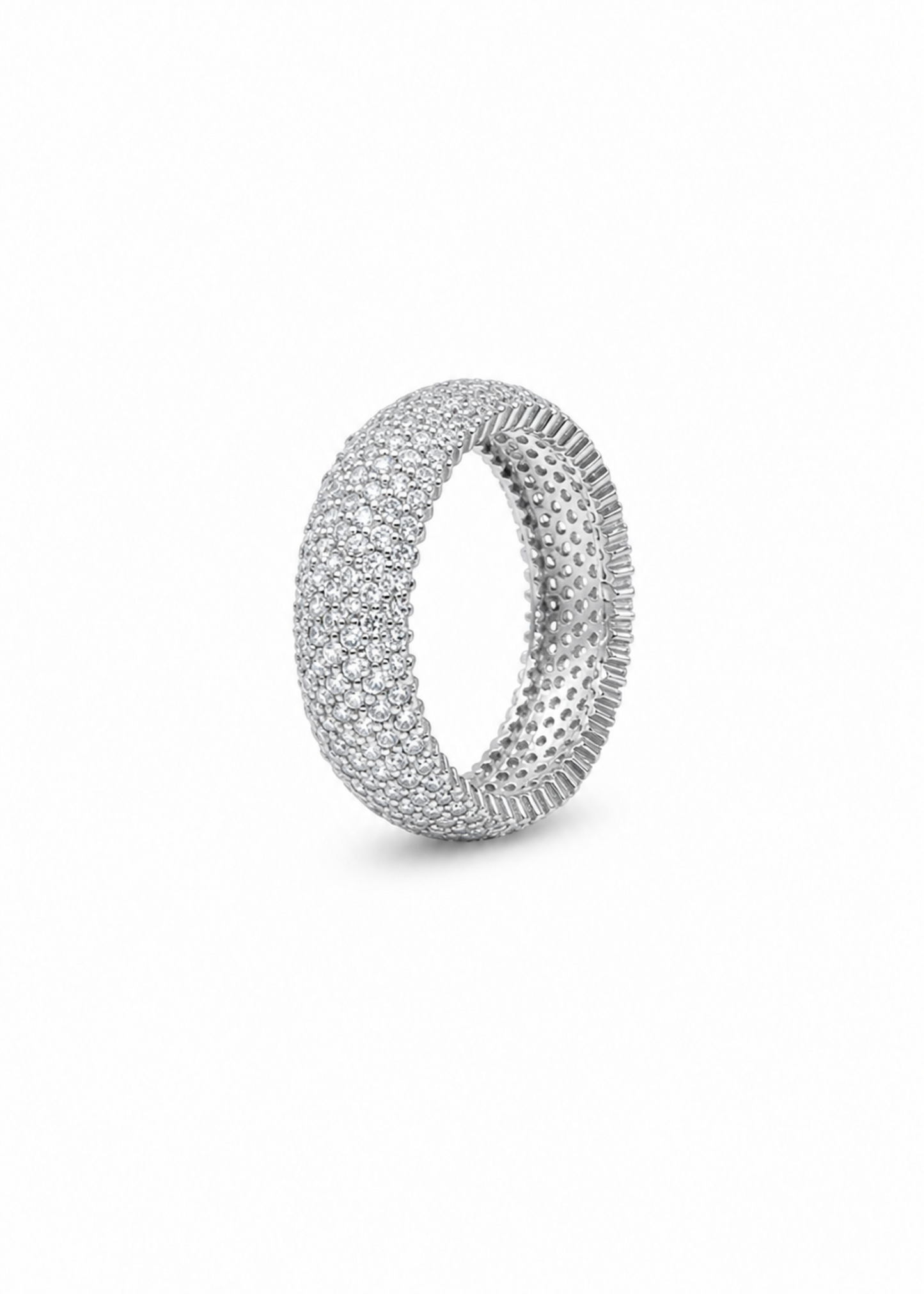 Pavé Band-925 Sterling Silver