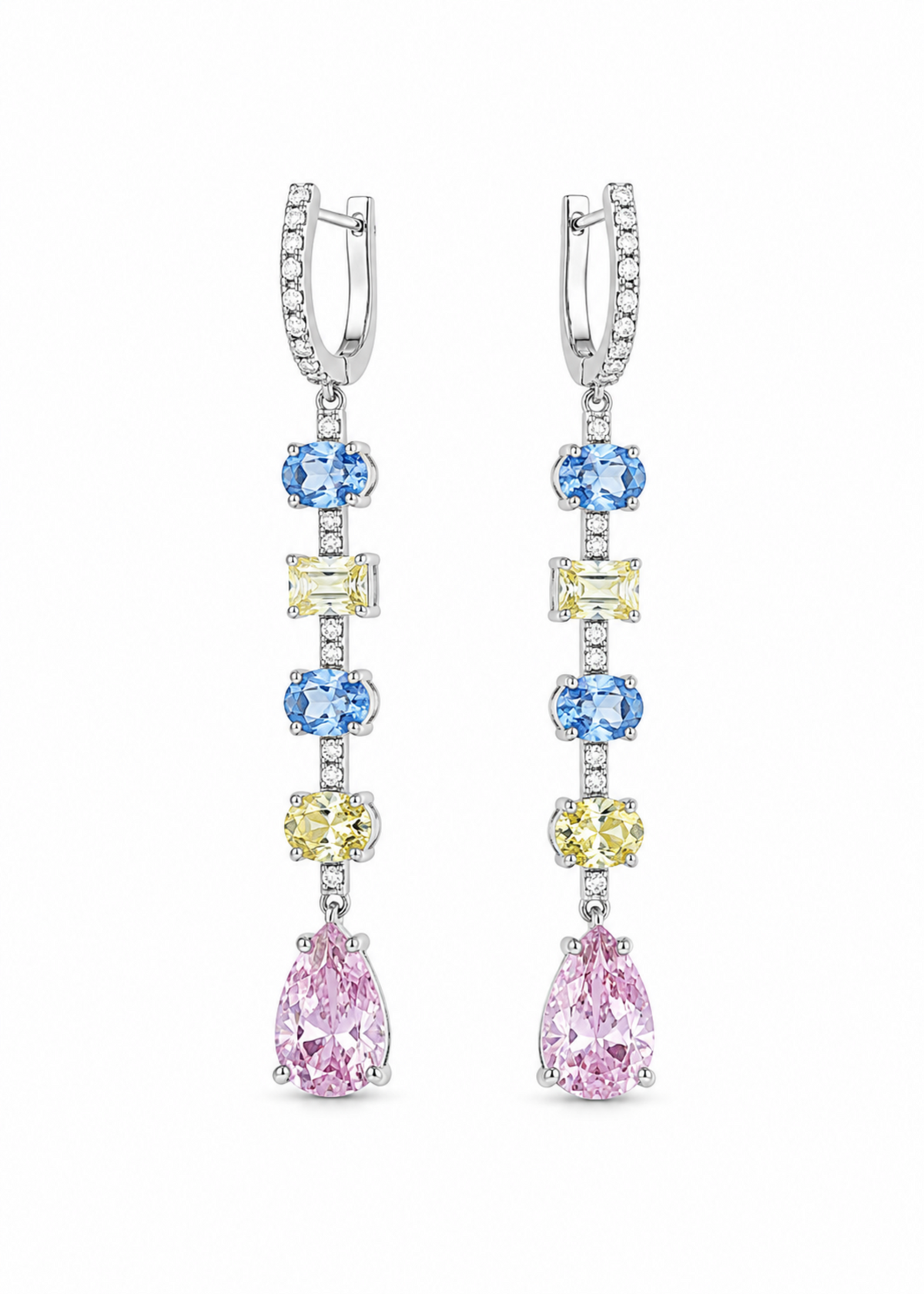 Pastel Cascade-925 Sterling Silver