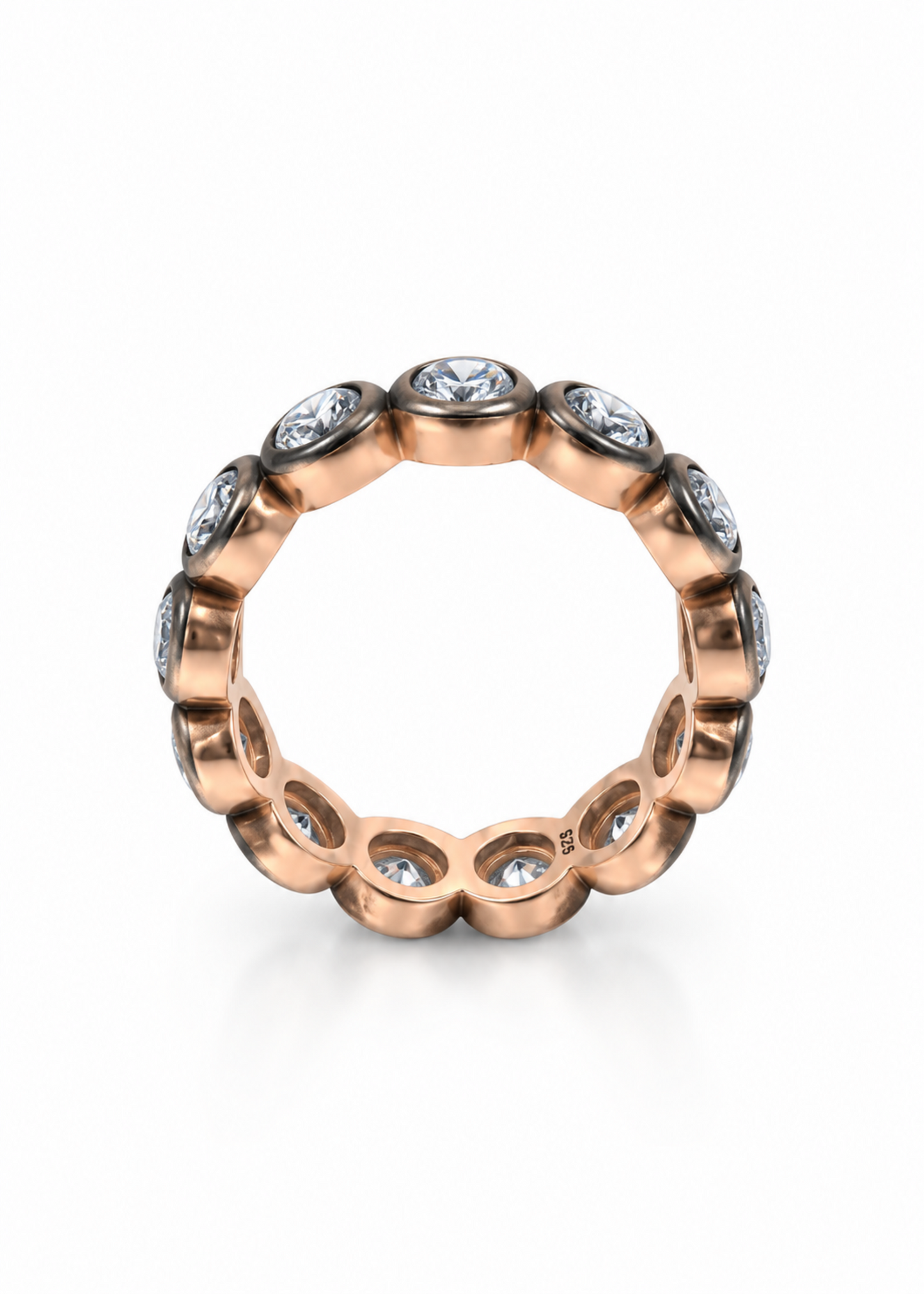 Noir Halo-925 Sterling silver
