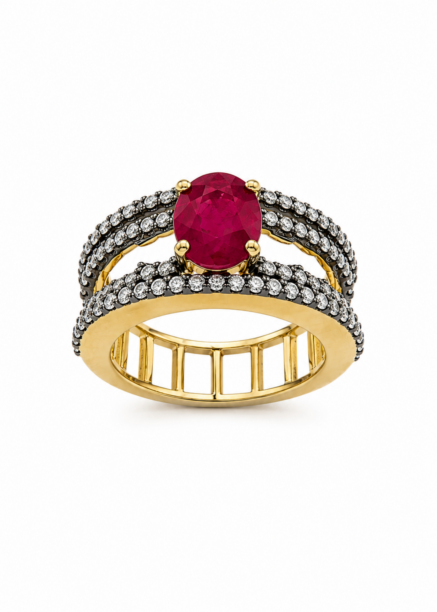 Aurelia Ruby-925 Sterling Silver