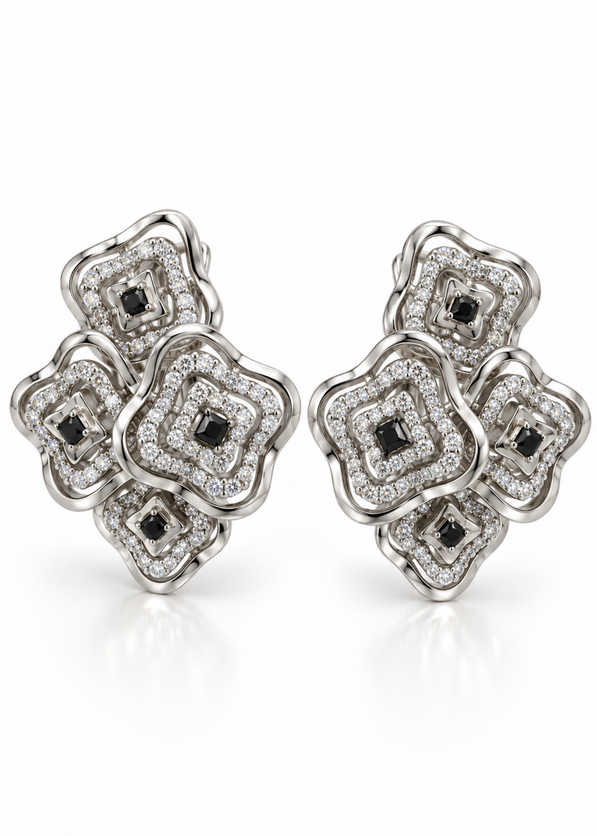 Noir Bloom-925 Sterling Silver