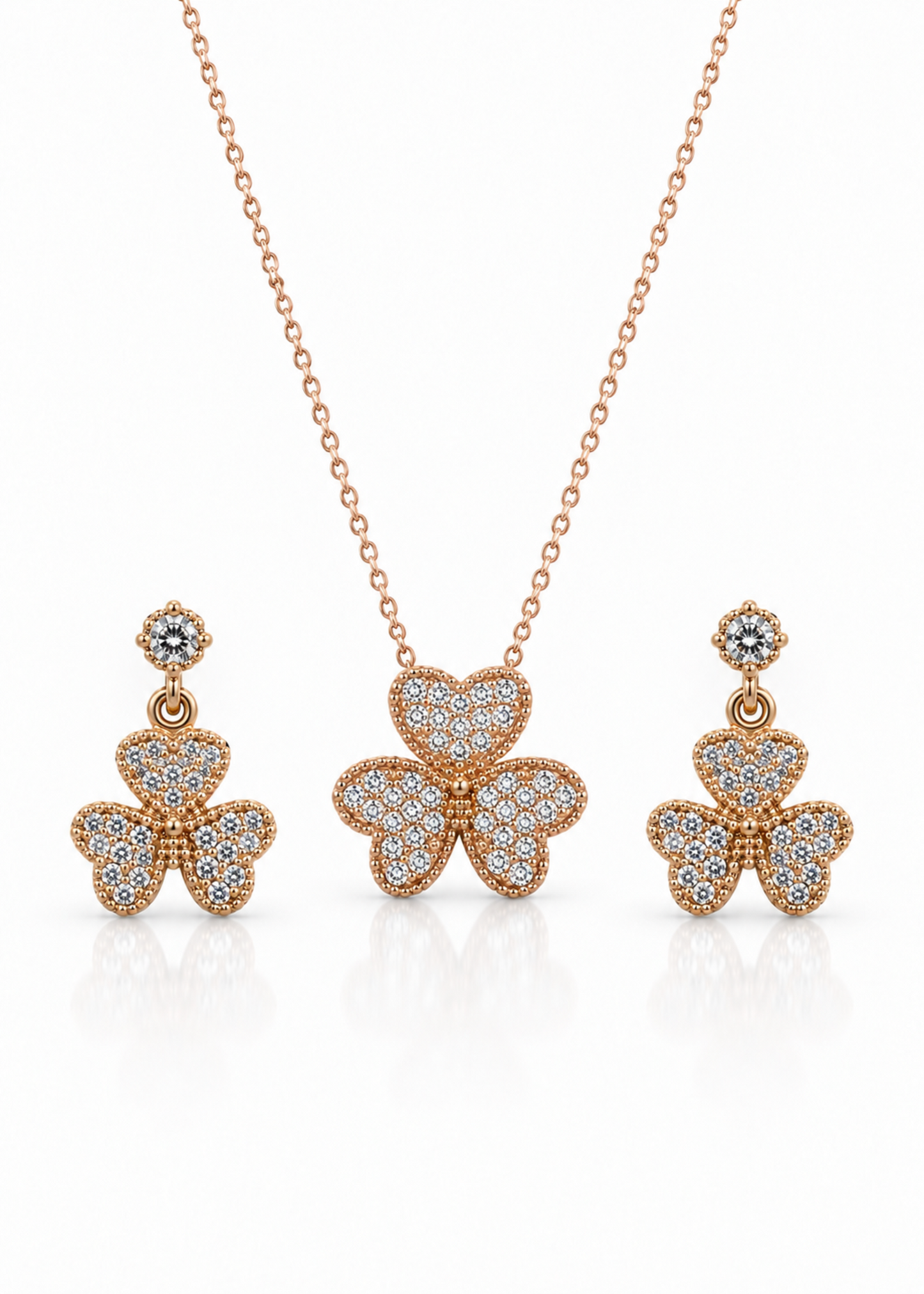 Trèfle Lumière-925 Sterling Silver