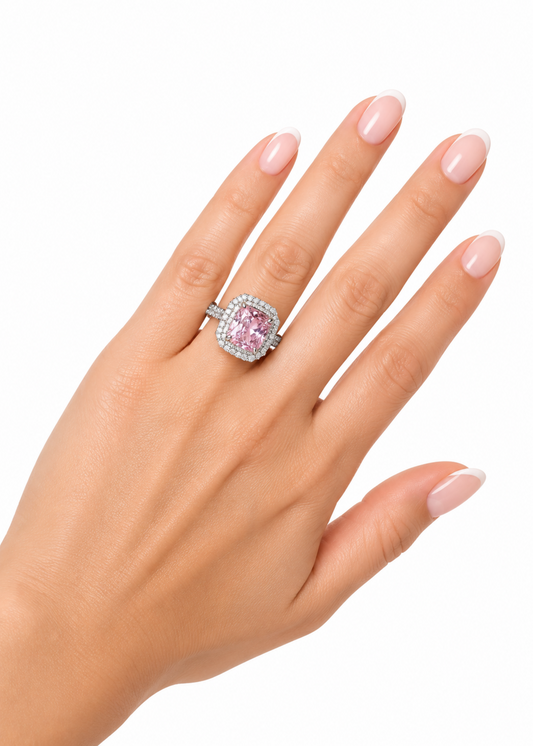 Blush Radiance-925 Sterlıng Sılver
