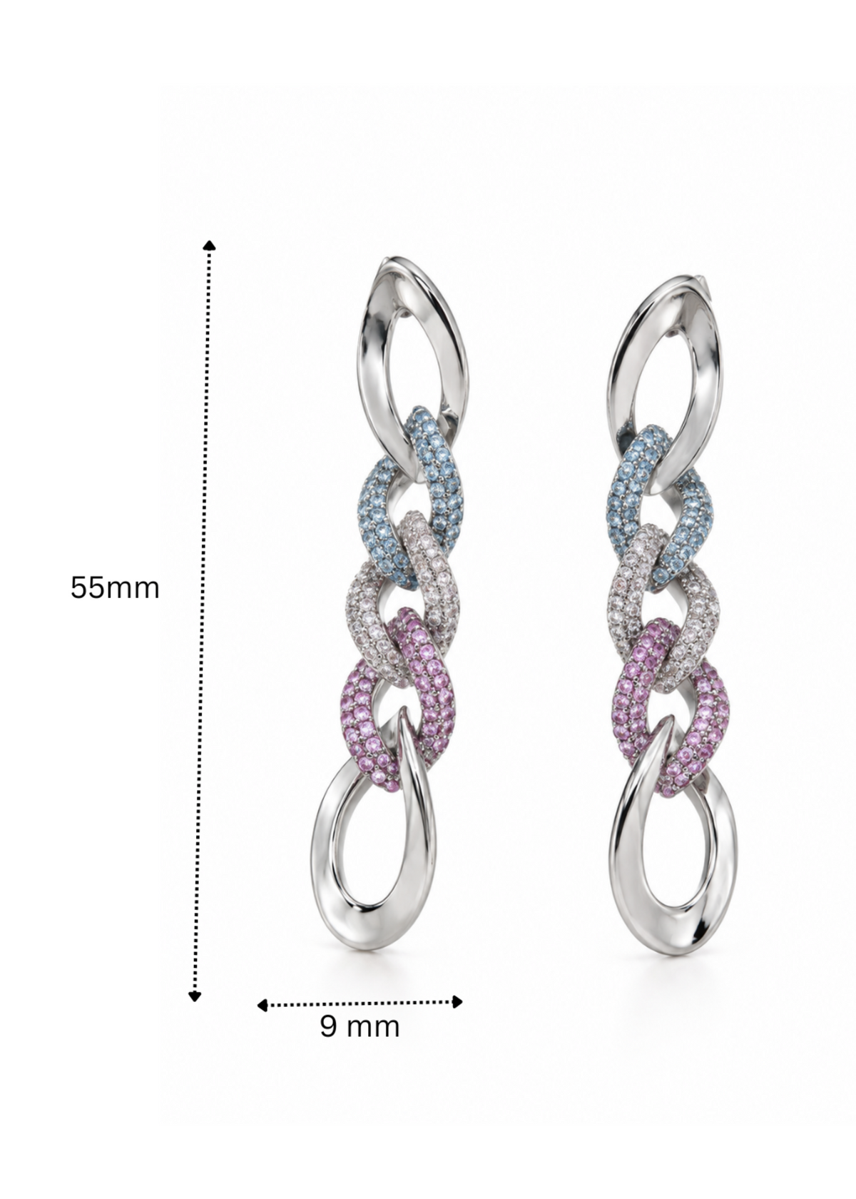 Chromatic Link-925 Sterling Silver